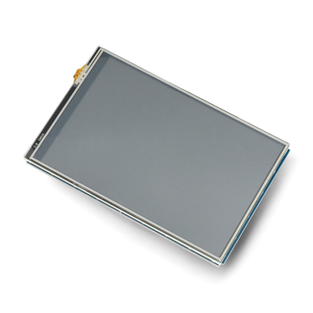 Ekran dotykowy rezystancyjny LCD TFT 4'' 480x320px SPI dla Arduino - Waveshare 13587